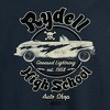 Men's - Grease - Rydell High School Auto Shop Long Sleeve Graphic T-Shirt - 2 of 4