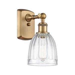 Innovations Lighting Ballston 1 - Light Sconce in  Brushed Brass - 1 of 1