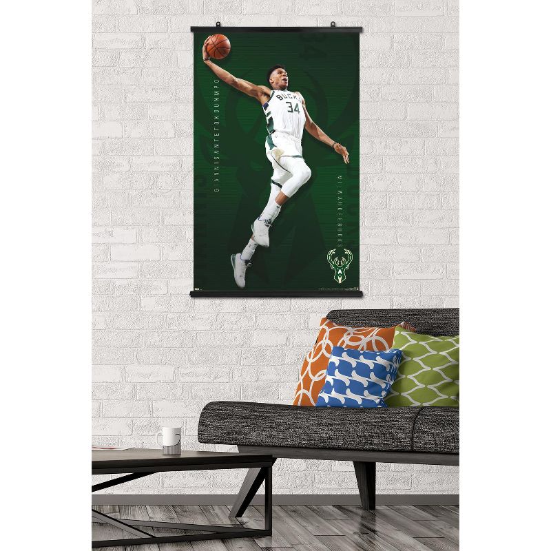 Trends International NBA Milwaukee Bucks - Giannis Antetokounmpo 19 Unframed Wall Poster Prints, 2 of 6
