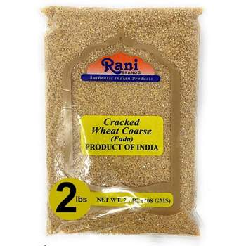 Cracked Wheat Coarse (Fada) - 32oz (2lbs) 907g - Rani Brand Authentic Indian Products