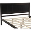 Streamdale Platform Bed Frame With Headboard, Wood Slat Support, No Box Spring Needed, Queen, Espresso - 4 of 4