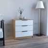 CAVINAS Dresser with 3 Drawer for Bedroom,Dressers & Chest of Drawers with Superior Top for Dining Room,Living Room,Entryway - 2 of 4