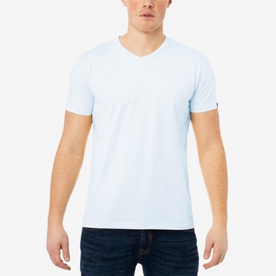 X RAY Men's Basic V-Neck Short Sleeve T-Shirt