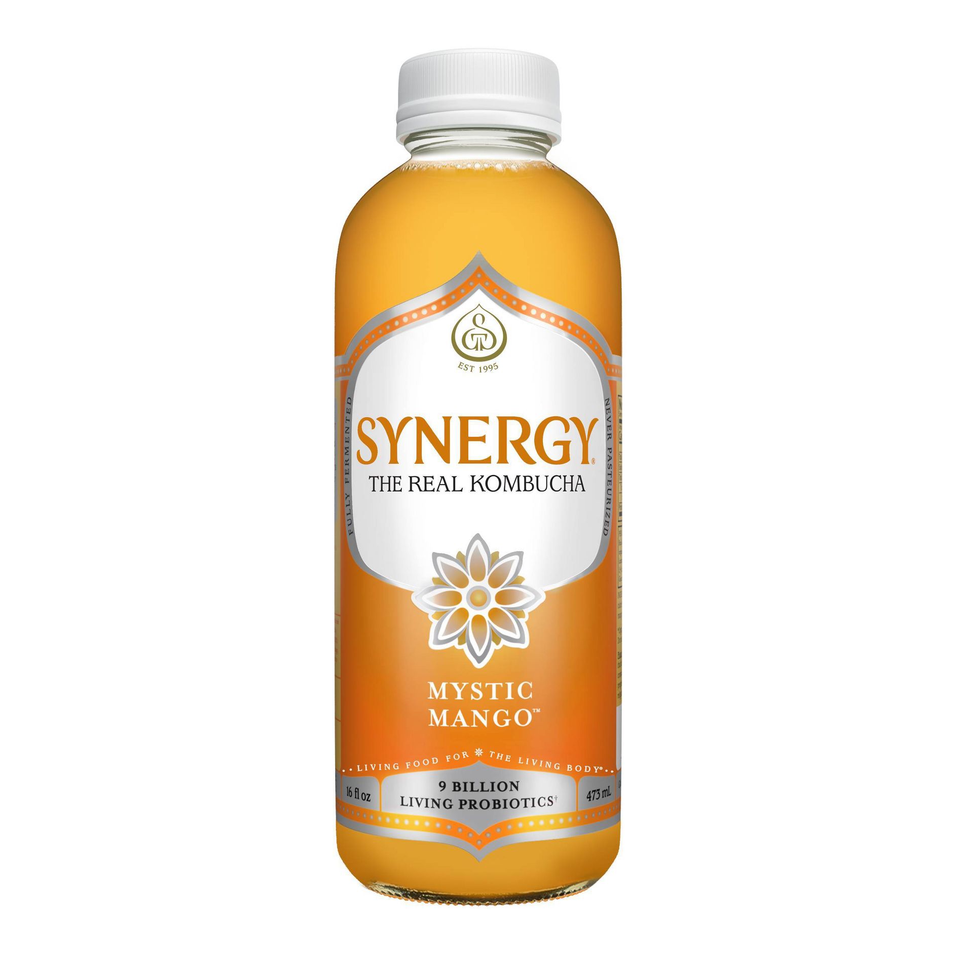 Synergy The Real Kombucha, Mystic Mango – 16 fl oz