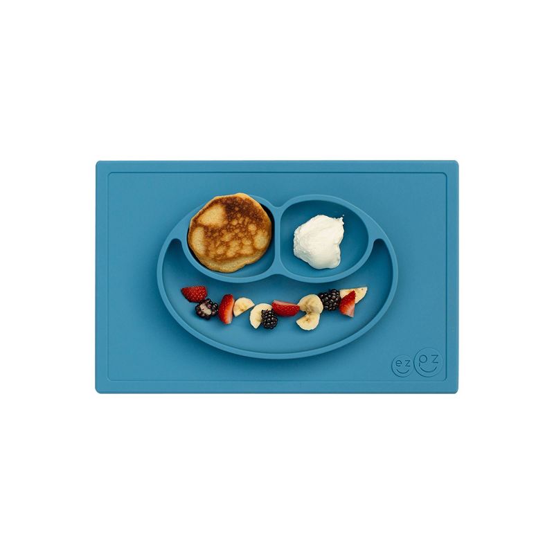 ezpz Happy Mat Dining Plate - Blue, 2 of 6