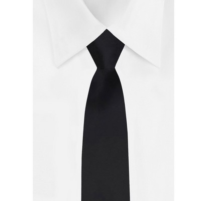 Jacob Alexander Young Boys' 11" Solid Color Pre-Tied Zipper Neck Tie - image 4