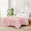 Cozy Bliss Seersucker Cooling Comforter – Lightweight Blanket Breathable & Soft Summer Bedding for Hot Sleepers - 2 of 4