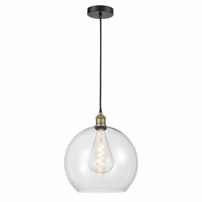 Athens - 1 Light Pendant In Industrial Style-17.38 Inches Tall and 13.75 Inches Wide