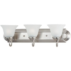 Maxim Lighting Essentials - 801x 3 - Light Vanity in  Satin Nickel - 1 of 1