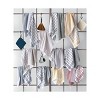 tag 26L"x18W" Classic Blush Cotton Set of 2 Checked and Solid Terry Cloth Dishtowel Kitchen Towel Machine Washable - 2 of 4