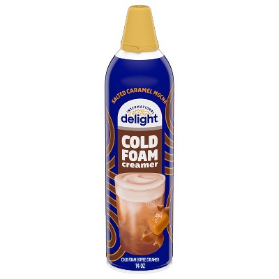 International Delight Cold Foam Salted Caramel Mocha Creamer - 14 fl oz
