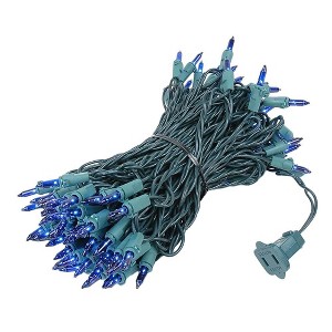Novelty Lights 100 Light Incandescent Mini Christmas String Lights 50 Feet - 1 of 4