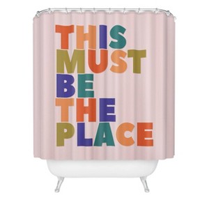 Deny Designs Showmemars 'This Must Be the Place' Shower Curtain - 1 of 3