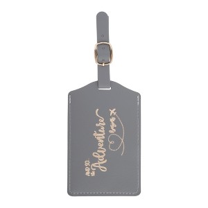 Unique Bargains Hot Stamping Adventure Luggage Tag 1 Pc - 1 of 4