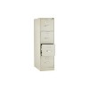 HON 310 Series 4-Drawer Vertical File Cabinet Letter Size Lockable 52"H x 15"W x 26.5"D Putty - 3 of 4