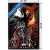 Trends International Marvel Comics - Carnage - Face Split with Venom Framed Wall Poster Prints - 3 of 4