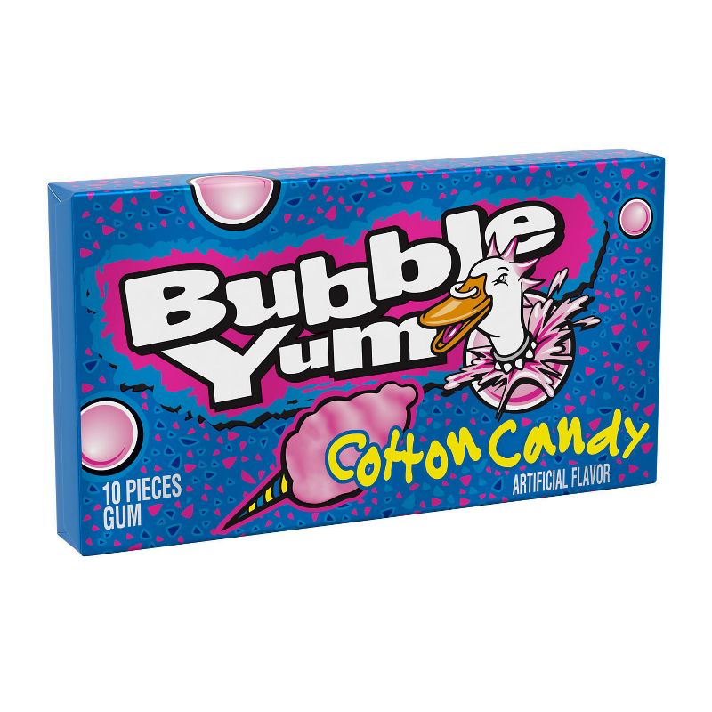 Bubble Yum Cotton Candy Gum - 10pcs - 2.82oz, 1 of 9