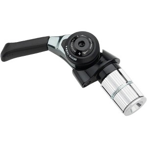 microSHIFT Left Bar End Road Shifter - Double/Triple, Friction, Shimano Compatible - 1 of 1