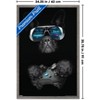 Trends International Reinders: Animals - Gaming Dog Framed Wall Poster Prints - 3 of 4