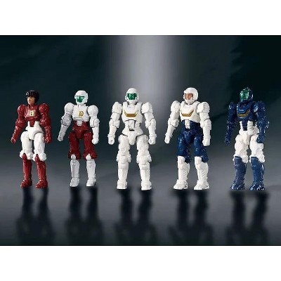 DA-107 Dia-Nauts and Female Member Version 2.0 Set of 5 | Diaclone Reboot Action figures