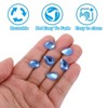Unique Bargains Glass Horse Eye DIY Jewelry Craft Teardrop Gems 50 Pcs - 4 of 4