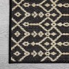 Indoor Outdoor Area Rug Moroccan Geometric Farmhouse Rug Low Pile Stain-Resistant Easy Care Carpet for Living Room Bedroom Backyard Patio - 4 of 4