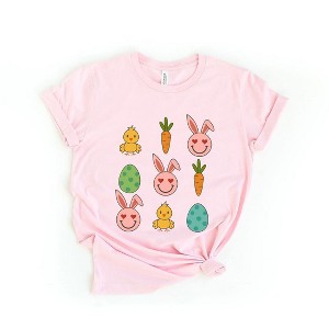 Simply Sage Market Women's Easter Chart Short Sleeve Graphic Tee - 1 of 4