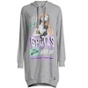 NBC Women's Sally Hooded Sleepshirt Pajama Sleep Set with knee High Socks - 3 of 4