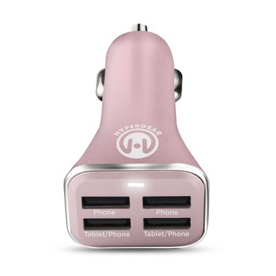 HyperGear High-Power 34W Quad USB Car Charger