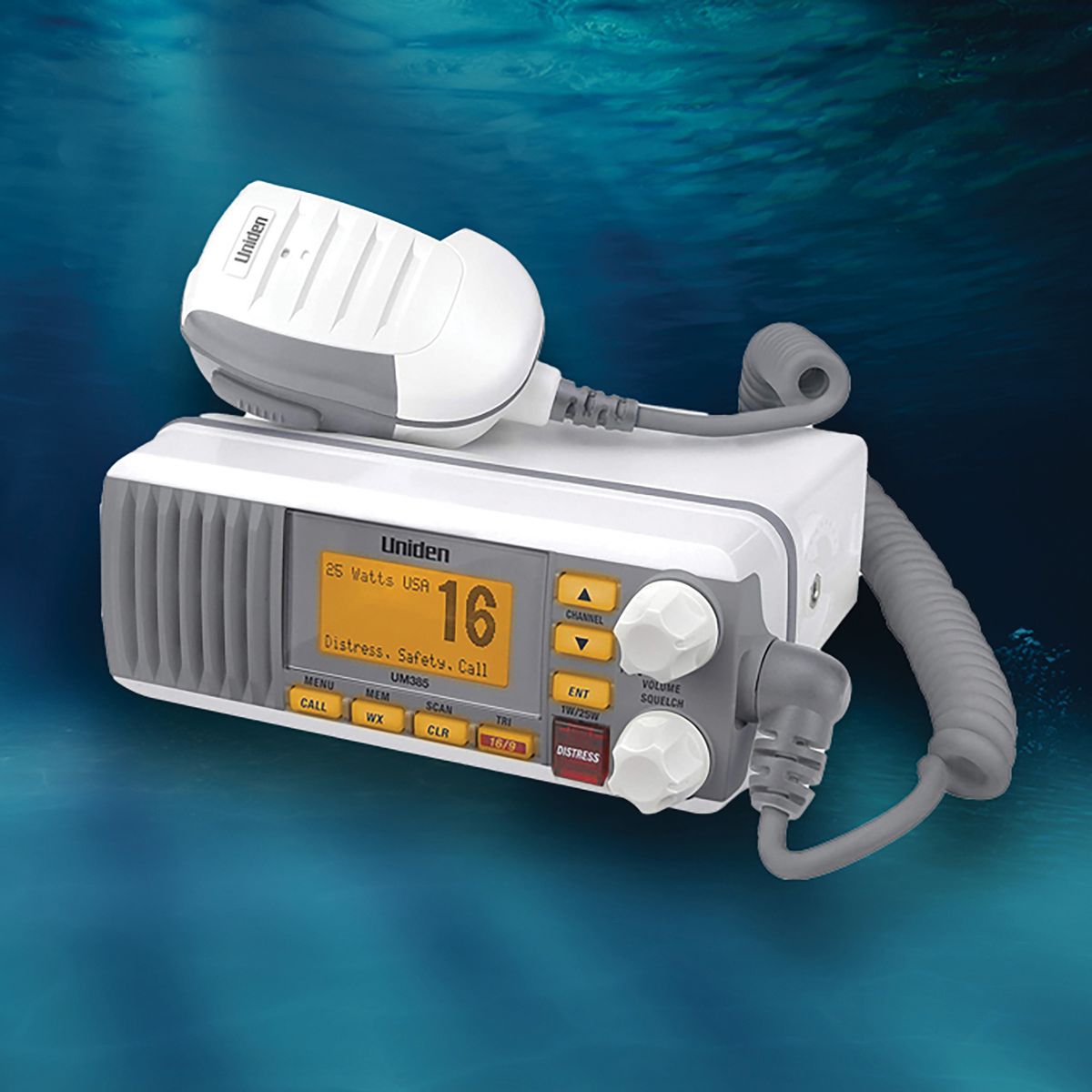 Uniden 25-Watt Fixed-Mount VHF Marine Radio with DSC, UM385 - thumbnail 10