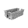 Silikomart "KITWOODY1100" Silicone Log Mold & Plastic Support 9.44" x 3.93" x 3.24" High - 4 of 4