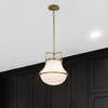 Nuvo Lighting Valdora 1 - Light Pendant in  Natural Brass - 2 of 4