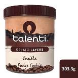Talenti Gelato Layers Vanilla Fudge Cookie - 10.6oz