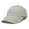 Dalix Ghost Glow in the Dark Embroidered Mens Womens Cotton Dad Hat Baseball Cap Adjustable - 4 of 4