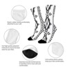 Navajo Pattern Women Printed Crew Socks Funny Funky Socks Soft Polyester Novelty Gifts for Artists Men - 4 of 4