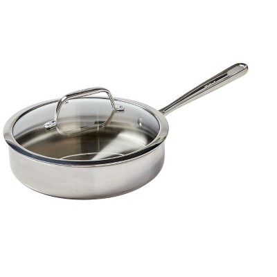 thumbnail image 2 of Martha Stewart Delaroux 10-Piece Stainless Steel Ceramic Nonstick Pots 2 of 14