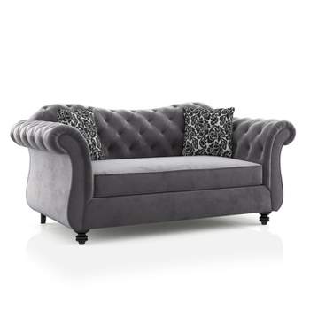 Giovanni Loveseat Gray - Lifestyle Solutions : Target