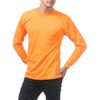 Pro Club Men's Relaxed Fit Comfort Cotton Long Sleeve Crew Neck T-Shirt - 3 of 4