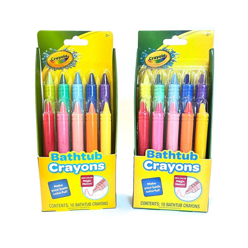 Crayola Bath-time Crayons - 2pk/10 each, 3 of 8