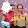 Big Dot of Happiness Pizza Party Time - Chef Hat and Pizza Slice Decorations - Baby Shower or Birthday Party Large Photo Props - 3 Pc - 2 of 4