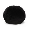 NicBex Round Short Faux Fur Bean Bag,Lazy Floor Sofa with Removable Covers for Apartment,Living Room,Bedroom - 2 of 4