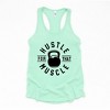 Simply Sage Market Women's Hustle Kettleball Racerback Tank - 2 of 4