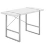 Sapphtopaz Home Office Desks 49" Contemporary Computer Desk with Metal Frame Writing Desk Gaming Desk Office Desk for Home Office - 3 of 4