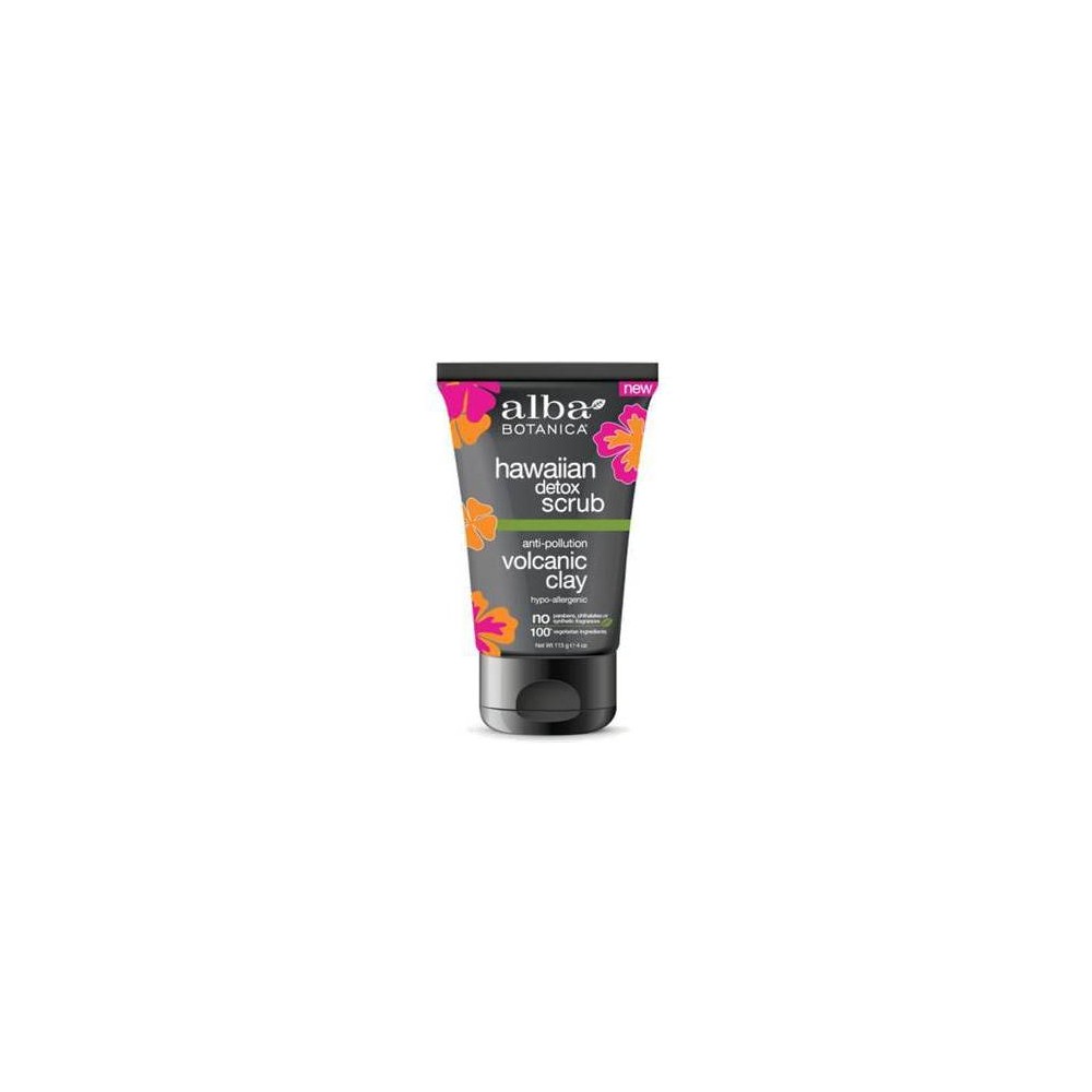 Upc Alba Botanica Anti Pollution Volcanic Clay Hawaiian Detox Scrub 4 Oz Upcitemdb Com