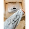 Women Plus Size Sweatshirts Tops with Crew Neck Long Sleeve Healing Words Pullover Sweat Shirts Therapeutic Slogan Shirts - 2 of 4