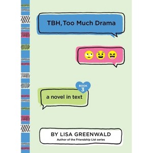 TBH, Too Much Drama - (Tbh) by  Lisa Greenwald (Paperback) - 1 of 1