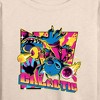 Women's - Disney - Lilo & Stitch Lightweight French Terry Wide Neck Long Sleeve Shirt - 2 of 4