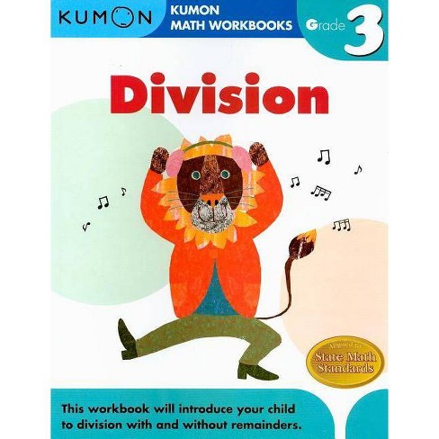 Division Grade 3 - (Kumon Math Workbooks) (Paperback) - image 1 of 1