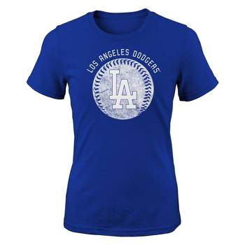 MLB Los Angeles Dodgers Girls' Crew Neck T-Shirt