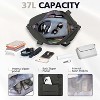 MaseiKar Travel Duffle Bag, Waterproof Weekender Bag Carry On Tote Bags for Women, Travel Essentials Sport Gym Bag for Men, Bag for Labor and Delivery - 3 of 4
